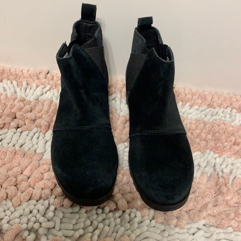 Sorel Black Emelie‎ Chelsea Boots/Booties